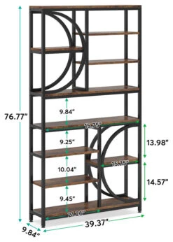 Industrial 8-Tier Etagere Bookcases 13 Industrial 8-Tier Etagere Bookcases -Tribesigns Sales Store 0927e5b9 6cf6 47f4 b0e2 829d9dffe0d4