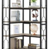 Tribesigns Corner Shelf, Bookshelf, Etagere Bookcase, Display Shelf