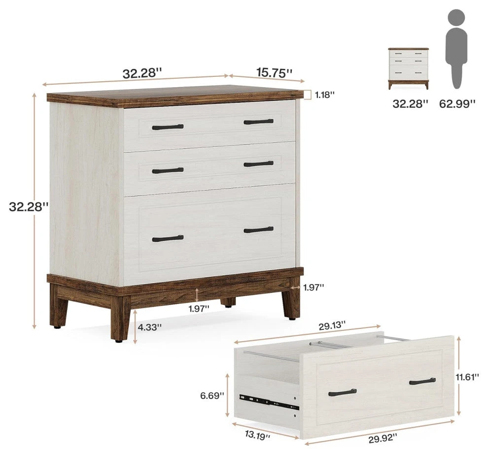 Tribesigns File Cabinet, Filing Cabinet, Office Storage Cabinet Printer Stand 9 Tribesigns File Cabinet, Filing Cabinet, Office Storage Cabinet Printer Stand - Image 9
