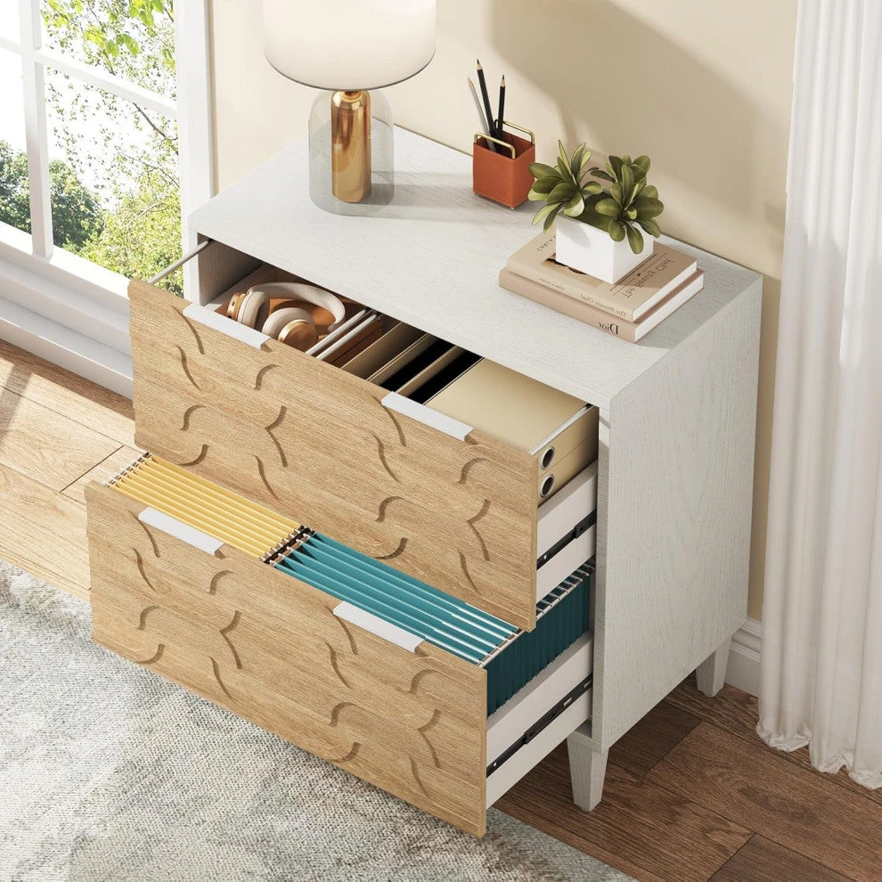 Tribesigns File Cabinet, Filing Cabinet, Printer Stand With Storage 8 Tribesigns File Cabinet, Filing Cabinet, Printer Stand With Storage - Image 8