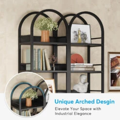 Tribesigns Open Bookshelf, Arched Bookcase, Corner Bookcase Display Shelves -Tribesigns Sales Store 25a0a4a5 423d 4e3b b895 ba37bf89b617