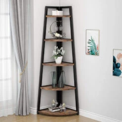 Tribesigns Corner Shelf, Corner Bookshelf Bookcase Ladder Shelf Plant Stand -Tribesigns Sales Store 26a1e8b1 158d 4a78 82fc d1e57fca08ab