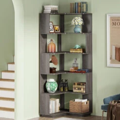 Tribesigns Corner Bookcase, L-Shaped Bookshelf, Book Shelf, Display Shelves 14 Tribesigns Corner Bookcase, L-Shaped Bookshelf, Book Shelf, Display Shelves -Tribesigns Sales Store 2936d9cb 6265 4a70 8686 71ef828affe8