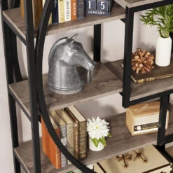 Tribesigns 70.8" 5-Tier Tall Bookshelf With 8 Open Storage Shelves, Gray 17 Tribesigns 70.8" 5-Tier Tall Bookshelf With 8 Open Storage Shelves, Gray -Tribesigns Sales Store 3e9018a7 7b29 4ab9 bc7e 542e8d4b2865