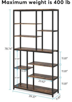 Tribesigns 79 Inches Tall Bookshelf Bookcase, 8-Tier Shelving Unit Display Shelf -Tribesigns Sales Store 52946bd4 27a0 4e8a 9e65 6b41a2f49458