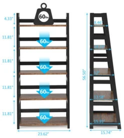 Tribesigns Metal Ladder Bookcase -Tribesigns Sales Store 52d555e4 a331 417c 8bdf 32bf8b83600d
