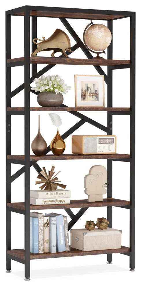 Tribesigns 71 Inch Bookshelf, Bookcase, Open BookShelves Storage Display Shelf 1 Tribesigns 71 Inch Bookshelf, Bookcase, Open BookShelves Storage Display Shelf