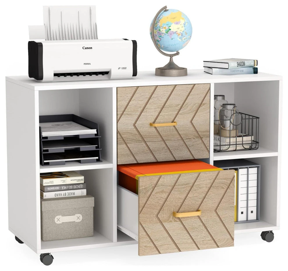 Tribesigns File Cabinet, Large Filing Cabinet Printer Stand With Storage 1 Tribesigns File Cabinet, Large Filing Cabinet Printer Stand With Storage