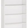 Tribesigns Bluebell 5 Tier Bookcase, 70.8" Bookshelf For Living Room Bedroom, White
