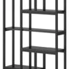Tribesigns 79" 7-Tier 10-Shelf Open Storage Shelves For Home Office, Black