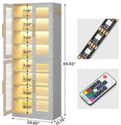Tribesigns Bookcase, 67-inch Tall Gray Bookshelf, Freestanding Storage Cabinet, Grey 13 Tribesigns Bookcase, 67-inch Tall Gray Bookshelf, Freestanding Storage Cabinet, Grey -Tribesigns Sales Store 7bb38ec1 0b5c 40fa 80a4 5caaf644c692