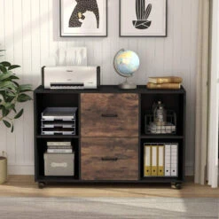 Tribesigns 2 Drawer File Cabinet, Large Mobile Printer Stand With Storage -Tribesigns Sales Store 82c504e7 18b5 4cd9 977b d958e4f63b20