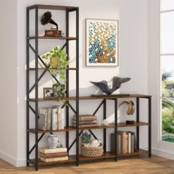 Tribesigns Bookshelves, Ladder Corner Etagere Bookcase, Storage Organizer 15 Tribesigns Bookshelves, Ladder Corner Etagere Bookcase, Storage Organizer -Tribesigns Sales Store 9771edc9 7171 4701 ae6f d7e1454a802e