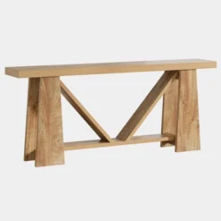 70.9" Farmhouse Wood Console Table -Tribesigns Sales Store GUEST 00f097d8 c24e 46a5 bed2 8ca8656d2d60