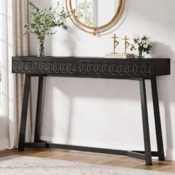 Tribesigns 55-Inch Modern Console Table, 2-Drawer Entryway Table, Sofa Table Behind Couch For Entrance, Foyer, Hallway, Living Room 13 Tribesigns 55-Inch Modern Console Table, 2-Drawer Entryway Table, Sofa Table Behind Couch For Entrance, Foyer, Hallway, Living Room -Tribesigns Sales Store GUEST 01fde142 6bea 45bf b403 f2bfacabc39b