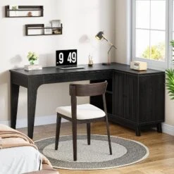 Tribesigns 57-Inch L-Shaped Computer Desk With Storage Cabinet For Home Office -Tribesigns Sales Store GUEST 034df4ec 9f3b 4d69 be51 24a9cb1327f4