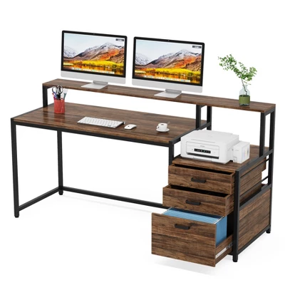 Tribesigns 63" Ergonomic Office Desk 8 Tribesigns 63" Ergonomic Office Desk - Image 8