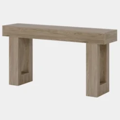 Tribesigns 63-Inch Console Table, Wooden Rectangular Sofa Table Behind The Couch For Entrance, Hallway -Tribesigns Sales Store GUEST 0469e3b9 4b66 4cce bc2c b86ea7e0609a