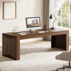 Tribesigns 78.74-Inch Wooden Extra Long Computer Desk, Two Person Desk Double Desk -Tribesigns Sales Store GUEST 06050bf1 d90a 4ead bea0 0319bf1f9efd