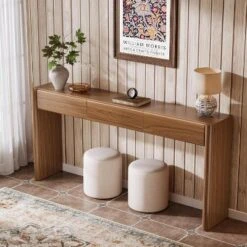 Tribesigns Console Table With 3 Drawers, 70.9" Wooden Entryway Table Behind Couch For Foyer, Hallway, Living Room, Easy Assembly -Tribesigns Sales Store GUEST 066c11da e7ce 48c6 af94 77d8a0e8680a