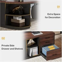 Tribesigns 80'' L-Shaped Executive Office Desk With 55'' Drawers Cabinet 15 Tribesigns 80'' L-Shaped Executive Office Desk With 55'' Drawers Cabinet -Tribesigns Sales Store GUEST 092ae1a9 6107 45d4 9125 10cbdd9da072