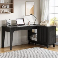 Tribesigns 57-Inch L-Shaped Computer Desk With Storage Cabinet For Home Office -Tribesigns Sales Store GUEST 0cf49c3a 9047 47c5 a6e9 ad377c6ea68f