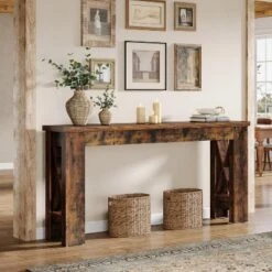 Tribesigns 70.9" Extra Long Console Table, Farmhouse Narrow Entryway Table With H-Shaped Legs For Living Room, Hallway -Tribesigns Sales Store GUEST 0dfddb74 57c4 418f 8819 c9d399404ecd