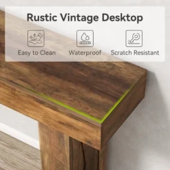 Tribesigns 63-Inch Narrow Console Table, Modern Sofa Table For Hallway, Entryway Table For Living Room, Bedroom, Home Office,Brown -Tribesigns Sales Store GUEST 0e704768 7277 46d2 b70a 706d7c1450cb