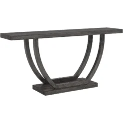 Tribesigns 63 Inches Farmhouse Wood Console Table For Entryway, Narrow Long Foyer Sofa Table With Geometric Legs For Hallway, Entrance, Living Room -Tribesigns Sales Store GUEST 0e893b7c 4717 4797 af4c 8c86cab1dba4