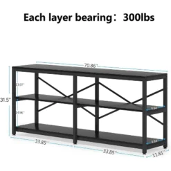 Tribesigns 70.9" Long Console Table, 3-Tier Hallway Entryway Table -Tribesigns Sales Store GUEST 0f432ba4 3eed 411f a3f1 a42f3a6492fd