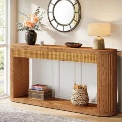 Tribesigns 63" Console Table For Entryway, Narrow Wood Sofa Table Behind Couch For Entrance, Hallway, Foyer 16 Tribesigns 63" Console Table For Entryway, Narrow Wood Sofa Table Behind Couch For Entrance, Hallway, Foyer -Tribesigns Sales Store GUEST 0fe89791 9493 4d27 9153 15bb461eaa42