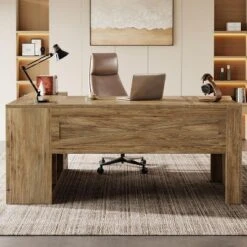 Tribesigns 70.87" L-Shaped Executive Desk, Large Office Computer Table With File Cabinet -Tribesigns Sales Store GUEST 1119ca58 2f82 4fbe 8bfe fd0c9e33ba0d