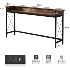 Tribesigns 70.86" Sofa Table