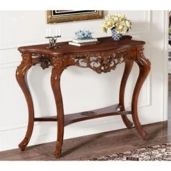 Tribesigns 38" Vintage Half Moon Sofa Console Table -Tribesigns Sales Store GUEST 138acb93 7266 455a 9513 ac44966a4f6c