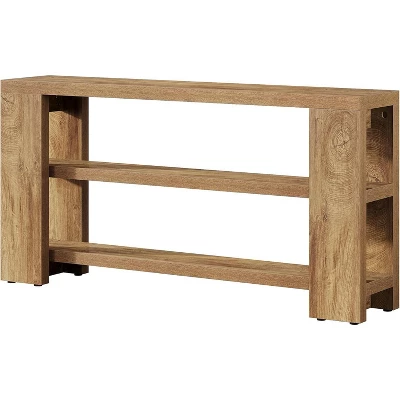 70.9" 3-Tier Extra Long Console Table, Narrow Wooden Sofa Table Behind Couch, Farmhouse Entry Foyer Table For Living Room, Hallway 9 70.9" 3-Tier Extra Long Console Table, Narrow Wooden Sofa Table Behind Couch, Farmhouse Entry Foyer Table For Living Room, Hallway - Image 9