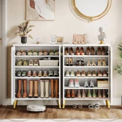 Tribesigns Mirrored Shoe Cabinet, 5-Tier White Modern Shoe Organizer Cabinet With Doors, Shoe Rack Closet Storage Cabinet For Entryway, Bedroom,White 13 Tribesigns Mirrored Shoe Cabinet, 5-Tier White Modern Shoe Organizer Cabinet With Doors, Shoe Rack Closet Storage Cabinet For Entryway, Bedroom,White -Tribesigns Sales Store GUEST 1929e441 d653 48f5 9fea 2a98ca292050