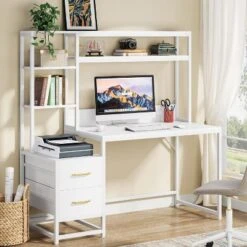 Tribesigns 55 Inch Computer Desk With 2 Drawers And Storage Shelves 21 Tribesigns 55 Inch Computer Desk With 2 Drawers And Storage Shelves -Tribesigns Sales Store GUEST 1b3068da cc1c 4c78 9e96 5bcb73337537