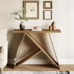 Tribesigns 41.3"Small Entryway Table, Narrow Farmhouse Console Table With Rustic Wooden Legs For Living Room, Entry, Entrance, Foyer , Brown 8 Tribesigns 41.3"Small Entryway Table, Narrow Farmhouse Console Table With Rustic Wooden Legs For Living Room, Entry, Entrance, Foyer , Brown -Tribesigns Sales Store GUEST 1bb669a4 e8ec 4dc4 a370 7e7ba55b7590