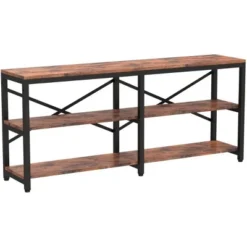 Tribesigns 70.9" Long Console Table, 3-Tier Hallway Entryway Table -Tribesigns Sales Store GUEST 1c9b31f1 9082 4208 b67d 4391336b46a3