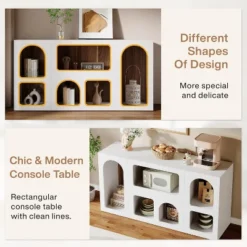 Tribesigns 59" Console Table, Modern Storage Organizer, Entryway Table Sofa Table Behind Couch For Living Room, Hallway, Foyer -Tribesigns Sales Store GUEST 1cdaa64a 20ea 4e0c 9839 f96c0593ecb4