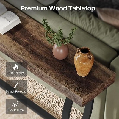 Tribesigns 70.9-Inch Console Foyer Table For Entryway 5 Tribesigns 70.9-Inch Console Foyer Table For Entryway - Image 5