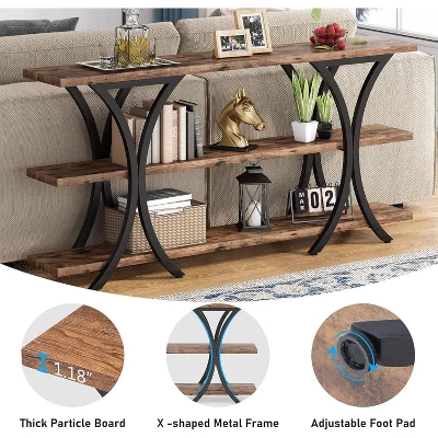 Tribesigns 70.87 Inch Narrow Console Table 7 Tribesigns 70.87 Inch Narrow Console Table - Image 7