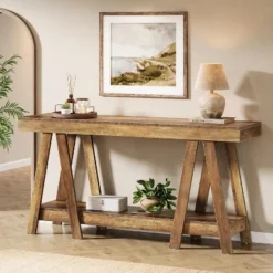 Tribesigns 70.87" Farmhouse Console Table, 2-Tier Entryway Accent Table Behind Sofa 12 Tribesigns 70.87" Farmhouse Console Table, 2-Tier Entryway Accent Table Behind Sofa -Tribesigns Sales Store GUEST 27e0f6e0 d93b 4449 b2a8 e76d3a0118da