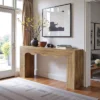 Tribesigns 62.99" Farmhouse Wooden Console Table