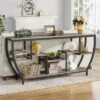 Tribesigns 70.86" Sofa Console Table, Behind Couch Table Accent Tables For Living Room Hallway