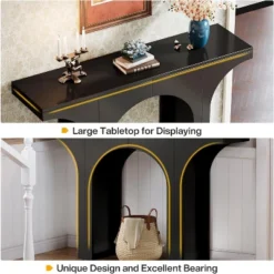 Tribesigns Modern 47 Inches Console Table Entryway Table With Arch Base 15 Tribesigns Modern 47 Inches Console Table Entryway Table With Arch Base -Tribesigns Sales Store GUEST 2a786733 2167 4176 8c99 d7a568a87021