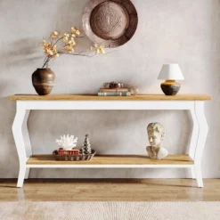 Tribesigns 70.87 Inches Extra Long Sofa Table With 2-Tier Storage -Tribesigns Sales Store GUEST 2ebdc890 2d91 4f25 be9f f2b41feba306