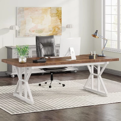 Tribesigns 70.8-Inch Executive Desk 1 Tribesigns 70.8-Inch Executive Desk