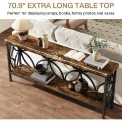 Tribesigns 70.86-Inch Narrow Sofa Table With Storage 17 Tribesigns 70.86-Inch Narrow Sofa Table With Storage -Tribesigns Sales Store GUEST 329b5fb5 577f 4667 94b6 bae62af1416a