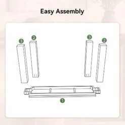 Tribesigns Solid Wood Console Table, 70.9" Extra Long Farmhouse Sofa Table Behind Couch, For Living Room, Foyer, Hallway, Rustic Brown -Tribesigns Sales Store GUEST 35b5a375 abd6 41ea bbec 6c6a30d3996f